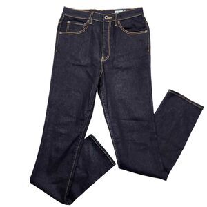 Wood Wood DD33 Raw Denim Jeans Men’s 29x31 Dark Indigo Straight Leg